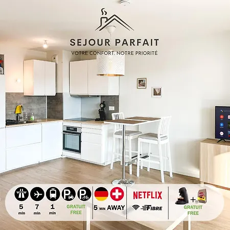 L'acacia - Moderne Avec Grand Balcon * Saint-Louis (Haut-Rhin)